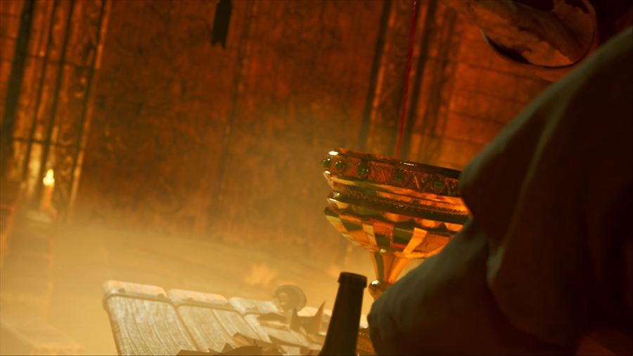 A chalice in the mist